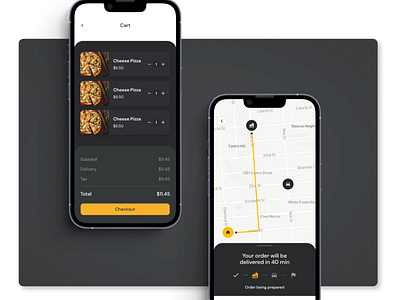 Food Delivery App Design | Shot 2