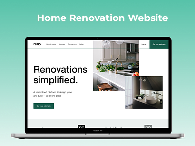 🏠 Home Renovation Website Design