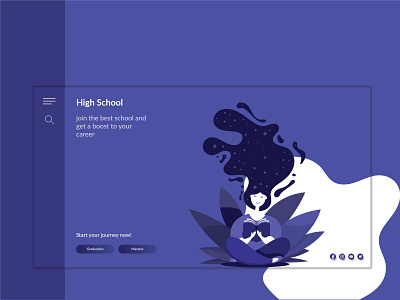 High School design web