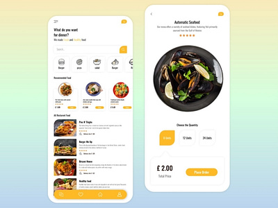 Food App Design