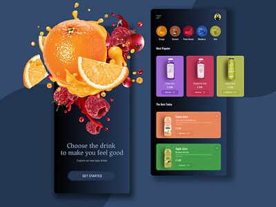 Fruit Juice Mobile App