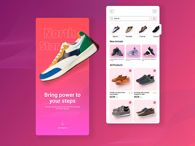 Shoes App Design Concept