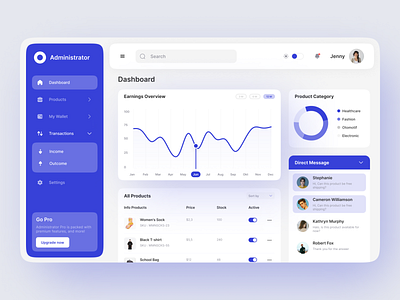 Seller Dashboard UI Design