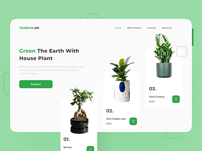 Plants Landing Page