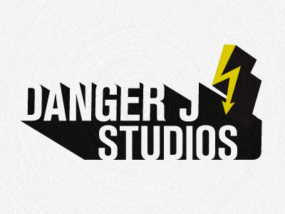 Danger J Studios #1 black branding gray logo yellow