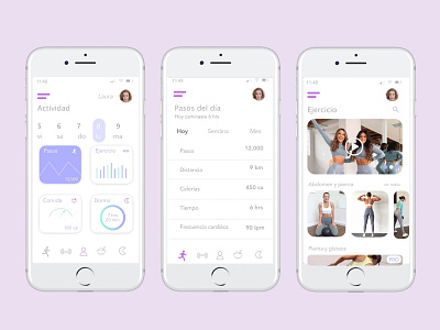 Workout App Design app mobile mobile app mobile app design uidesign workout workout app