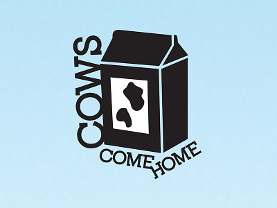 Cows Come Home Logo branding logo logo design