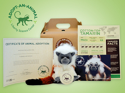 Adopt-An-Animal branding identity non profit packaging