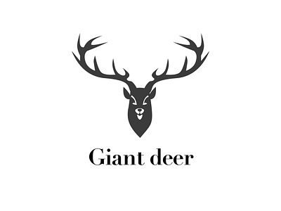 Giant deer