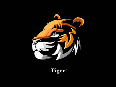 tiger logo illustration logo