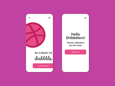 Greetings to Dribbble adobe xd apple debut debuts design dribbble first shot hello dribbble invitation invite ios iphone minimal thank you typography ui ui design uiux ux vector
