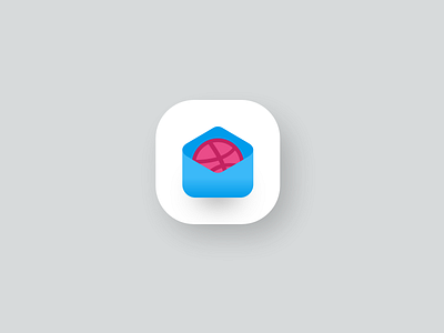 Dribbble | Invite Icon