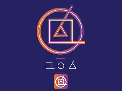 APO abstract app app icon gradient icon illustration illustrator logo modern nepal nepali vector