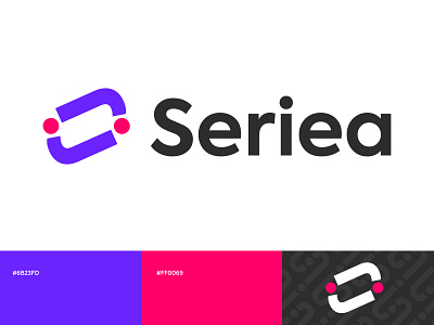 Seriea branding design illustration logo nepal typography