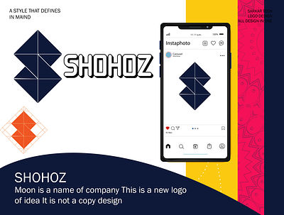 Shohoz logo Redesign S iconic logo banner ad design download mock ups download mockup fb cover free logo logo design logotype typography