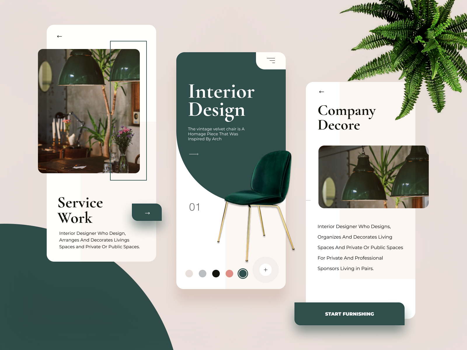 Interior Design App by Shaafi Ahmad on Dribbble