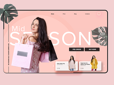 fashion web UI