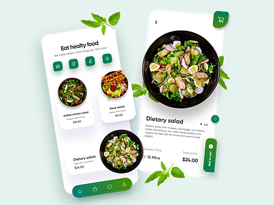 Food Mobile App Design