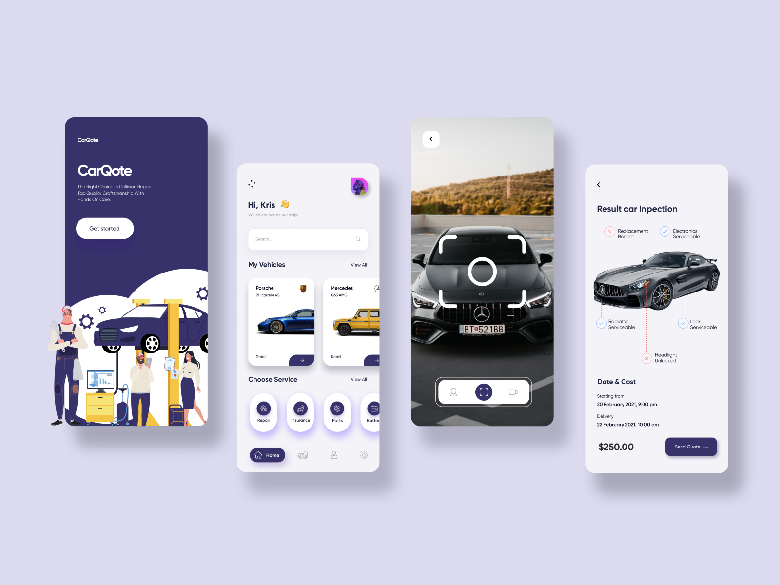 Vehicle Collision Repair App By Shaafi Ahmad 🐉 For Convrtx On Dribbble