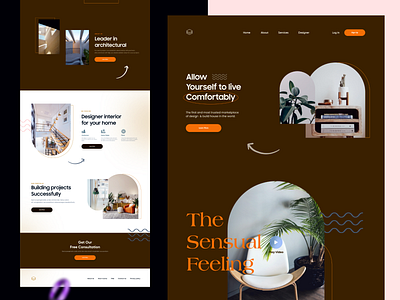 Minimal Furniture Landing Page