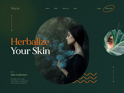 Fashion / Skin Care Website Design