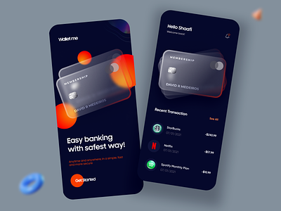 Banking / Card / Finance App