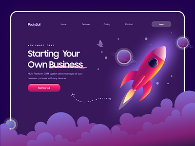 Business Grow Landing Page