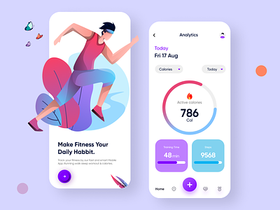 Fitness App UI