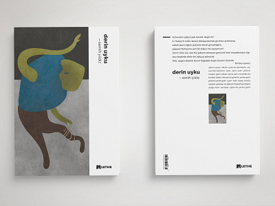 Book Cover Design/Derin Uyku, Semih Yıldız/Lethe book book cover bookcover bookcoverdesign bookcovers bookdesign bookillustration books character character design characterdesign characters design graphic graphic design illustration illustration art illustrations illustrator vector