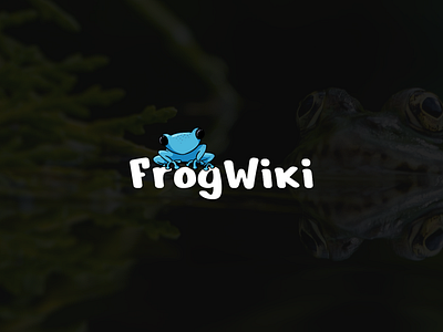 Frog Wiki Logo Design