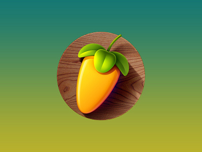 FL Studio Red Wood Icon