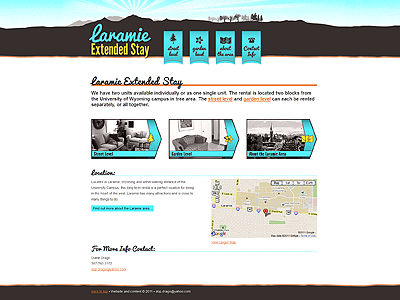 Laramie Extended Stay website rental