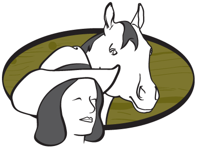 Cowgirls Horse Hotel Logo