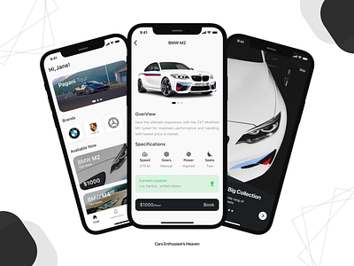 Rental car rental design ios luxury cars soft ui ui ui design ux