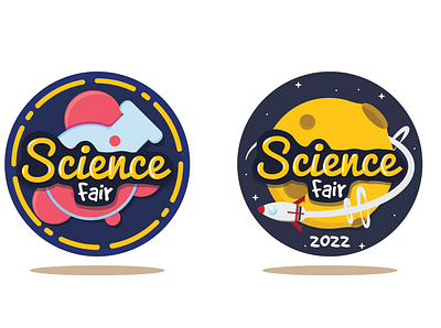 Science Fair illustration logo