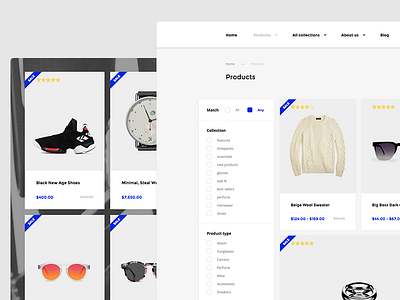 Shopify Responsive Fashion Theme boxing e commerce ecommerce fashion layout minimal shopify simple template theme ui