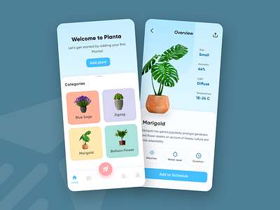 Gardening App 🪴 design explore gardaning graphic design home logo mobile mohamed tharik new design photoshop plant product simple work ui