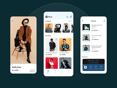 Mosi - Fashion Mobile App 👗