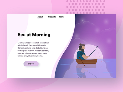 Sea at Morning(sea products)