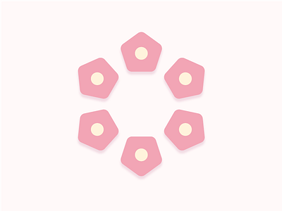 Flowerbed Logo flower logo