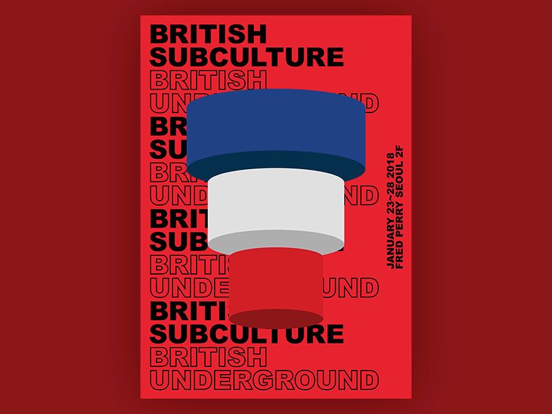 BRITISH UNDERGROUND poster
