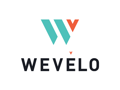 Wevelo Logo bikes blog brand clothing cycling identity logo sports website