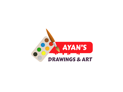 Logo for Ayan's Drawings & Art - Drawing Channel on YouTube