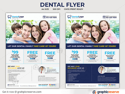 Dental Flyer Templates Design