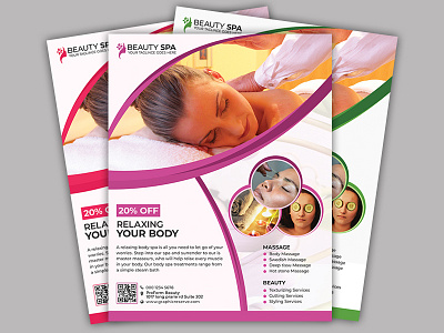 Spa & Beauty Salon Business Flyer