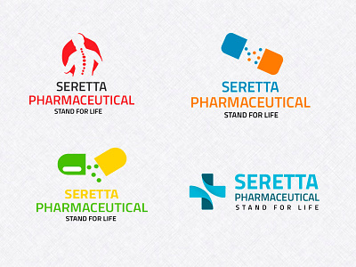 Seretta Pharmaceutical logo logo design logos