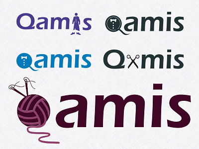 Qamis design logo logo design logos ui