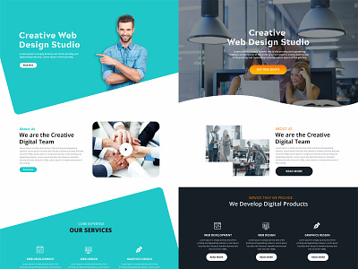 Creative Web Design Studio design ui ux web website design