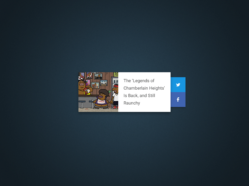 Daily UI  #010 Social Share