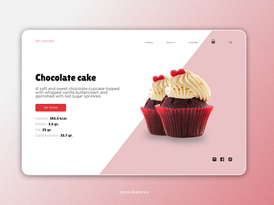 Cupcake Web UI | Main Page